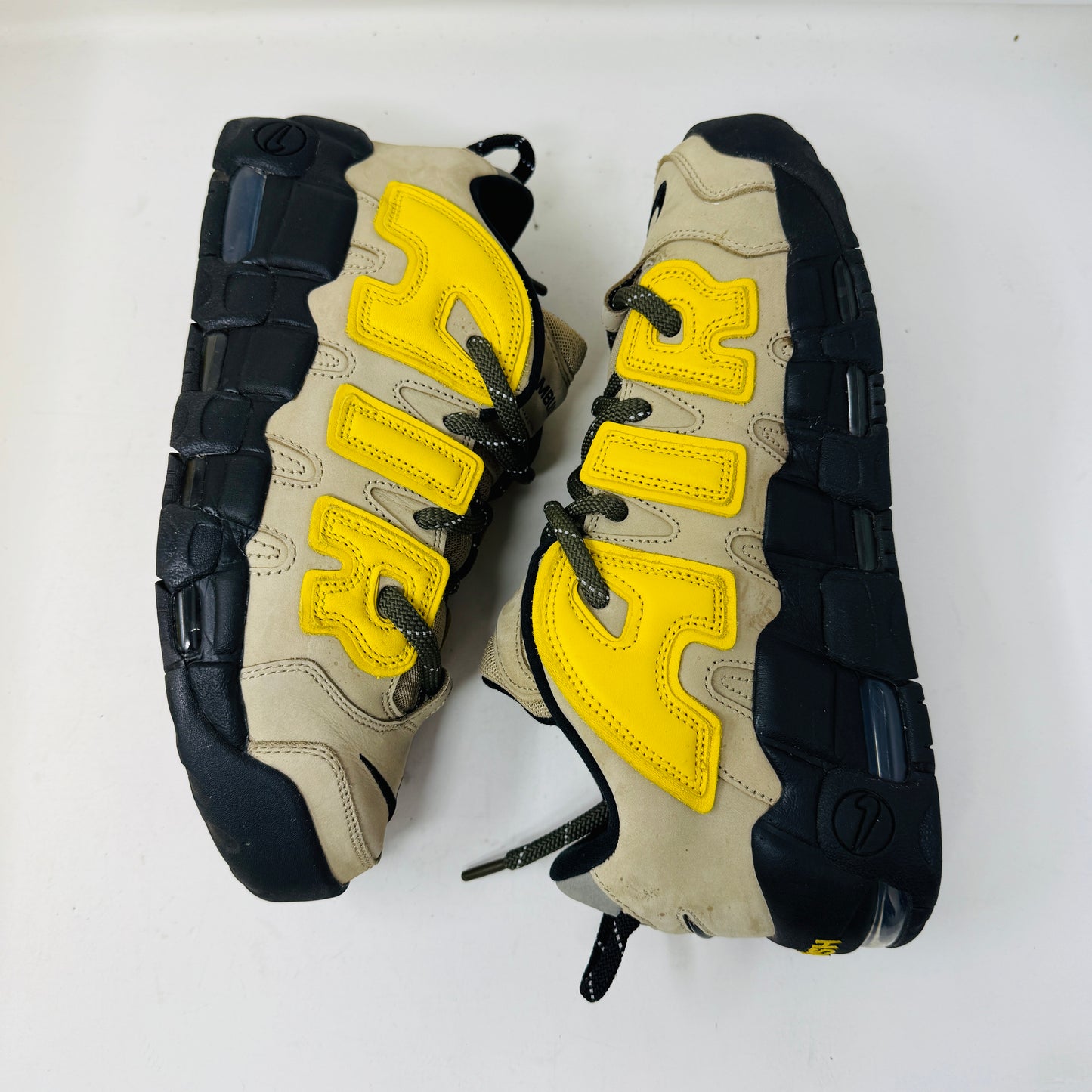 Nike Air More Uptempo Low AMBUSH Vivid Sulfur Limestone