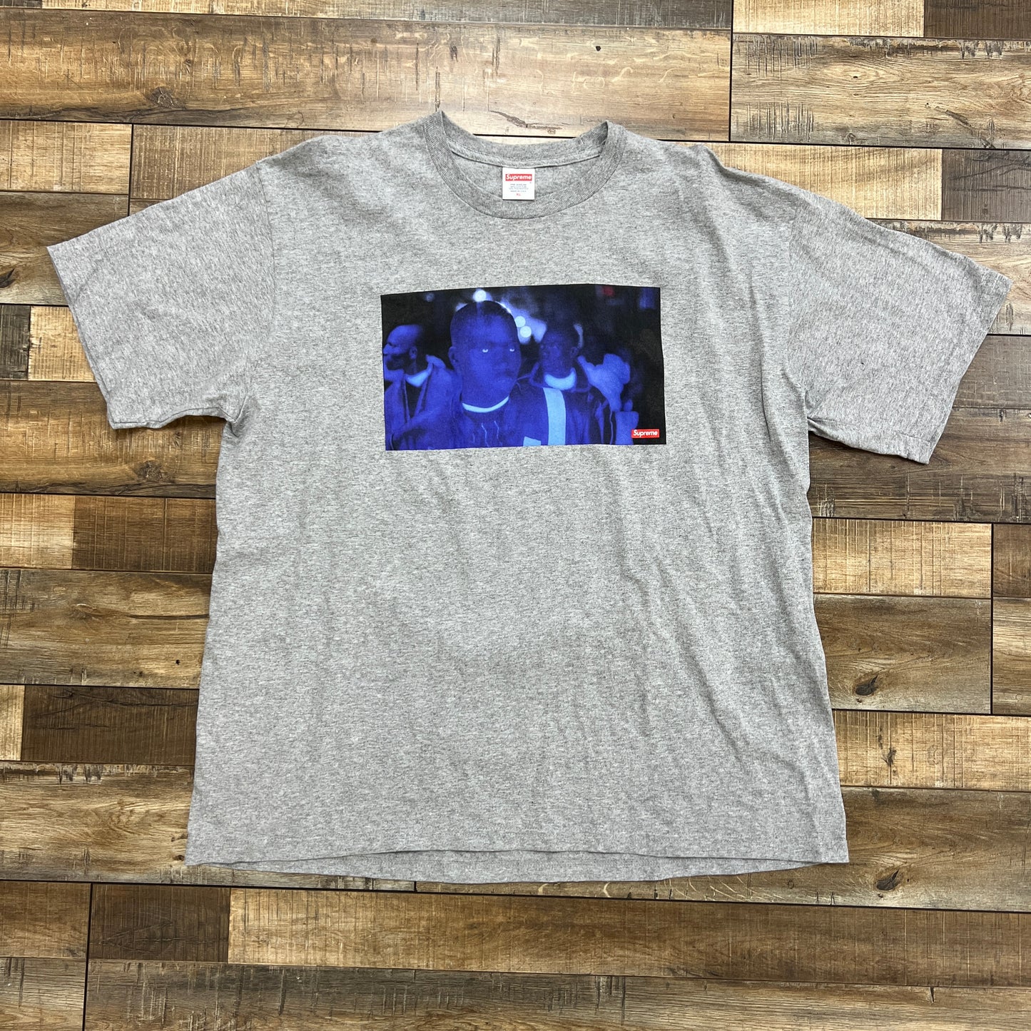 Supreme America Eats Its Young Tee 'Heather Grey'