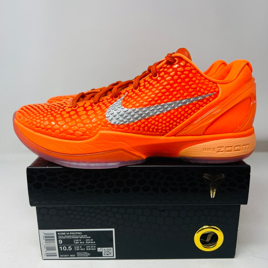 Nike Kobe 6 Protro Total Orange – Holy Ground