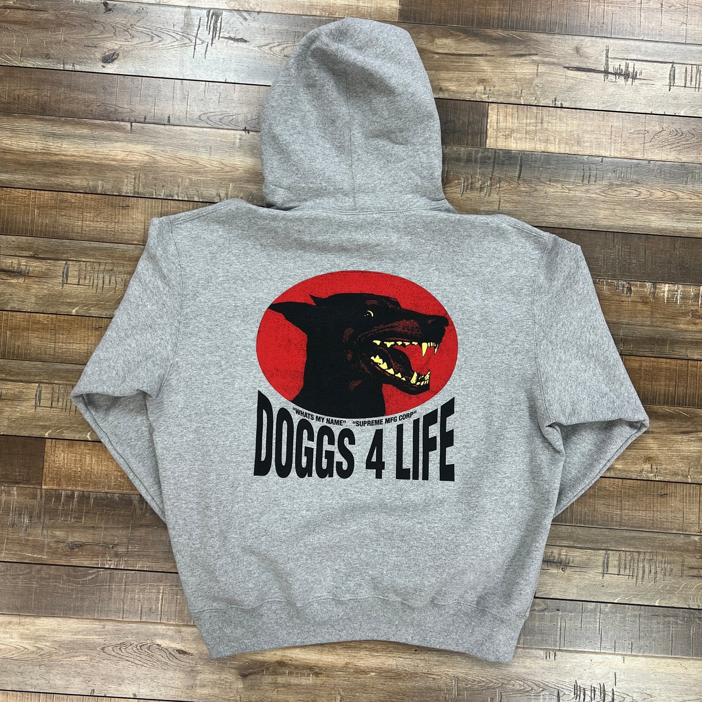 Supreme Doggs Hooded Sweatshirt 'Heather Grey'