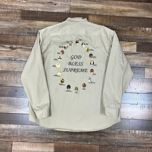 Supreme Our Lady Work Shirt 'Khaki'