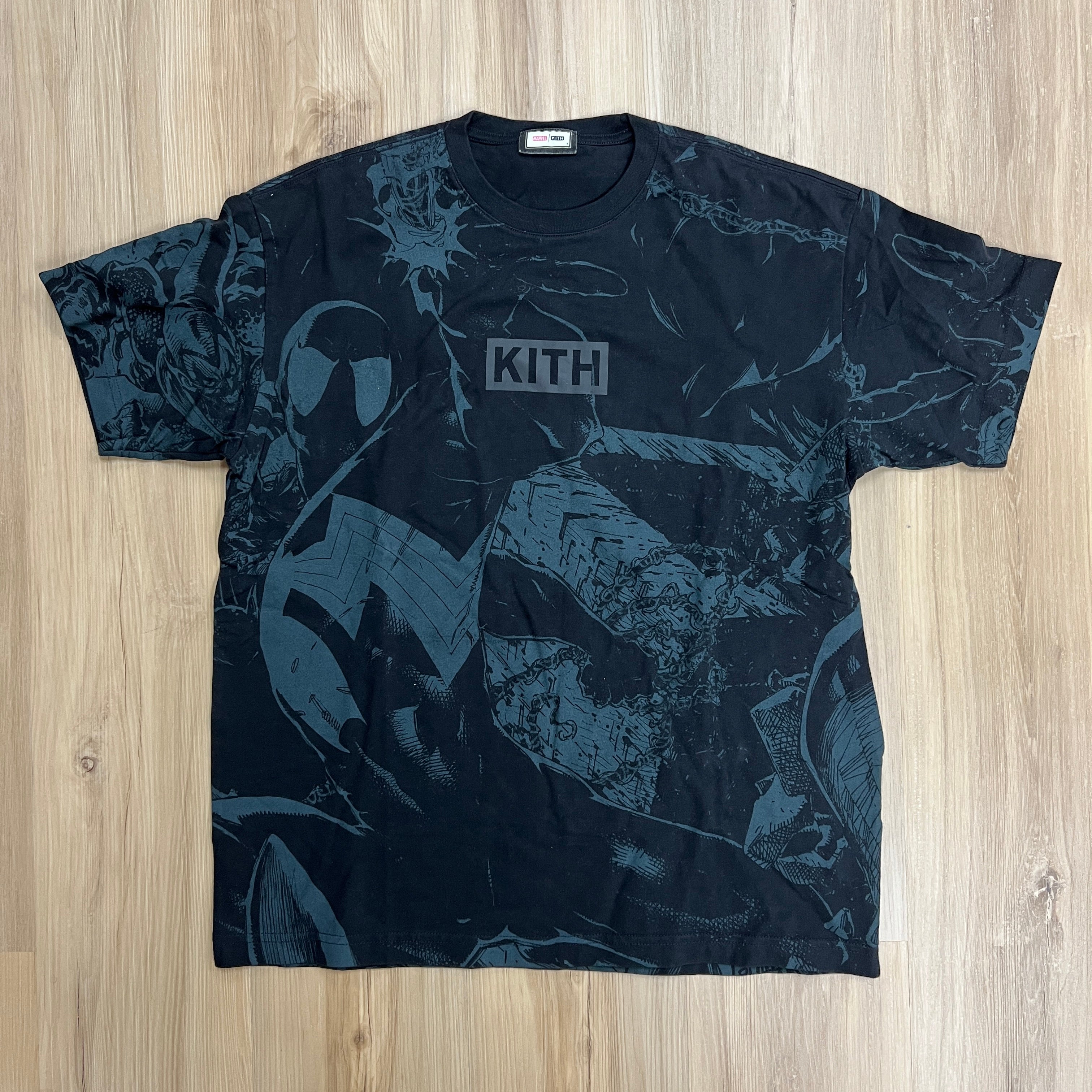 トップス KITH x MARVEL Infinity Vintage Tee Black Kith x Marvel Infinity Vintage Tee Black Small SS24 BRAND NEW IN