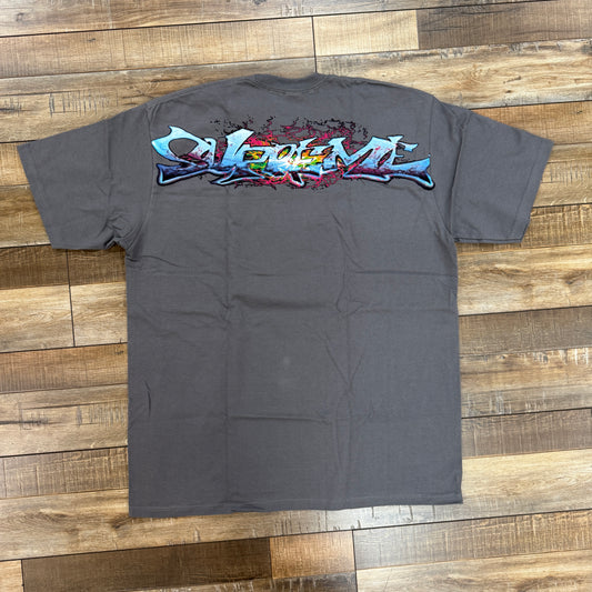 Supreme Tag Tee 'Charcoal'