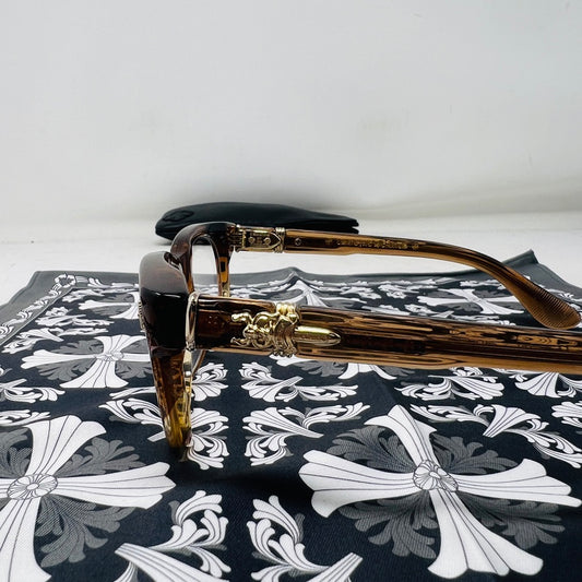 Chrome Hearts Dooable 'Brown Hombre' Glasses