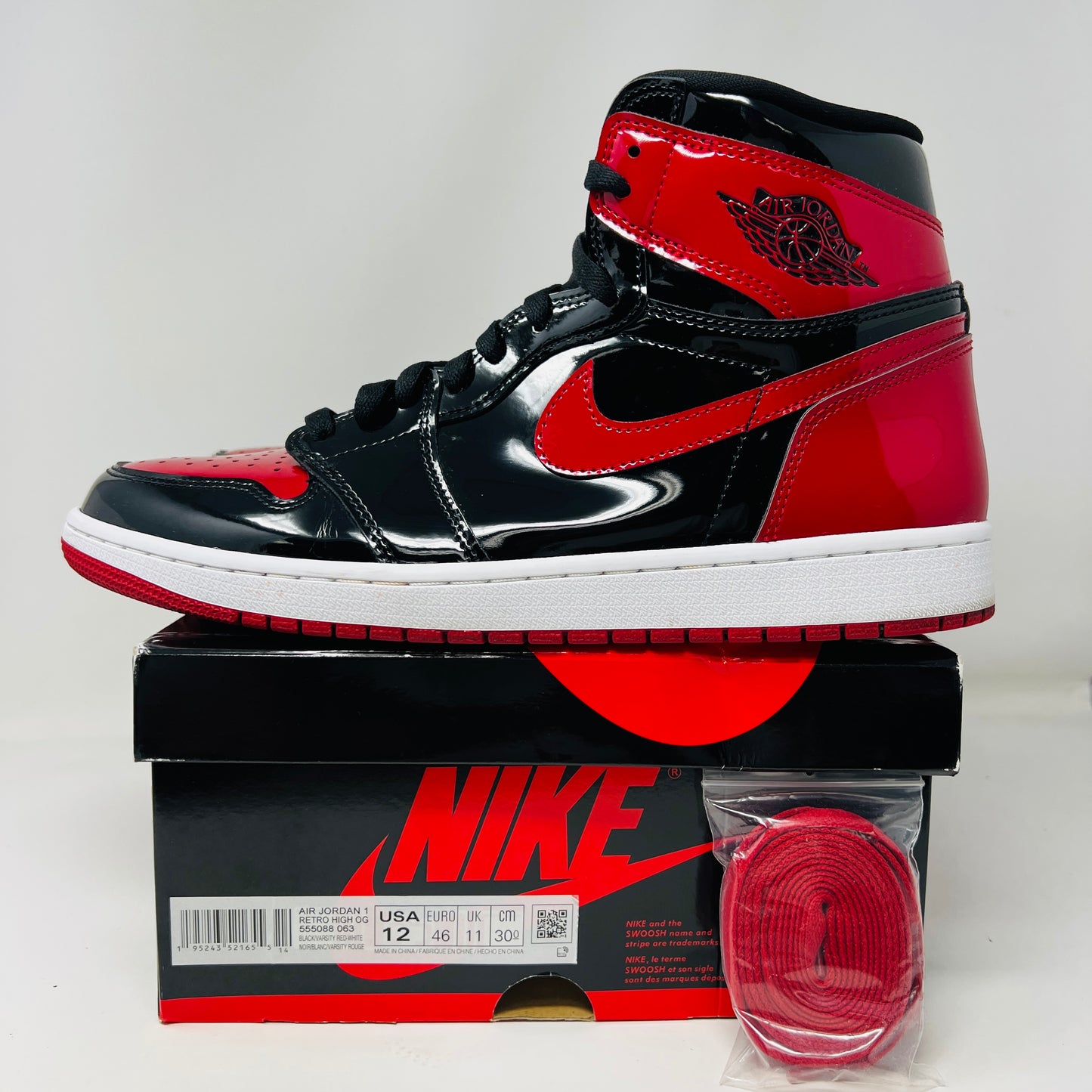 Jordan 1 Retro High OG Patent Bred