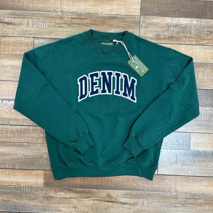 Denim Tears Crewneck Green – Holy Ground