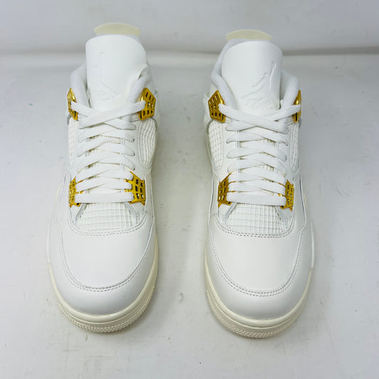 Jordan 4 Retro Metallic Gold (Women's)