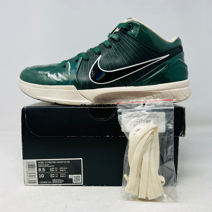 Nike Kobe 4 Protro Undefeated Milwaukee Bucks – Holy Ground