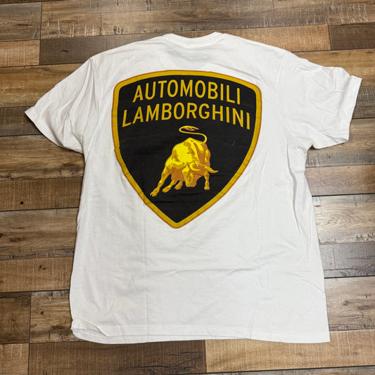 Supreme Automobili Lamborghini Tee White