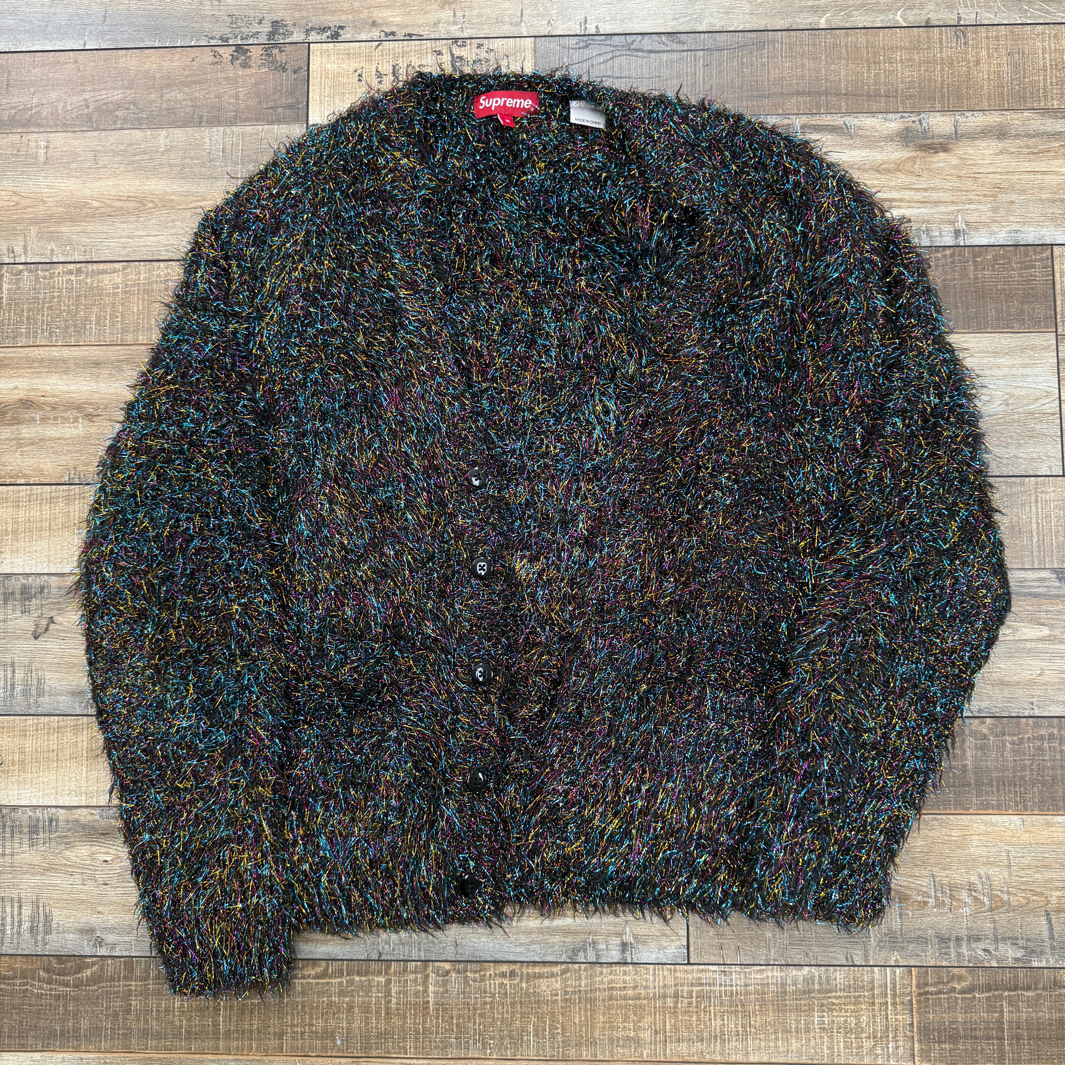 Supreme Sparkle Cardigan Multicolor Mサイズ Supreme Sparkle Cardigan Multicolor | Hype Clothinga