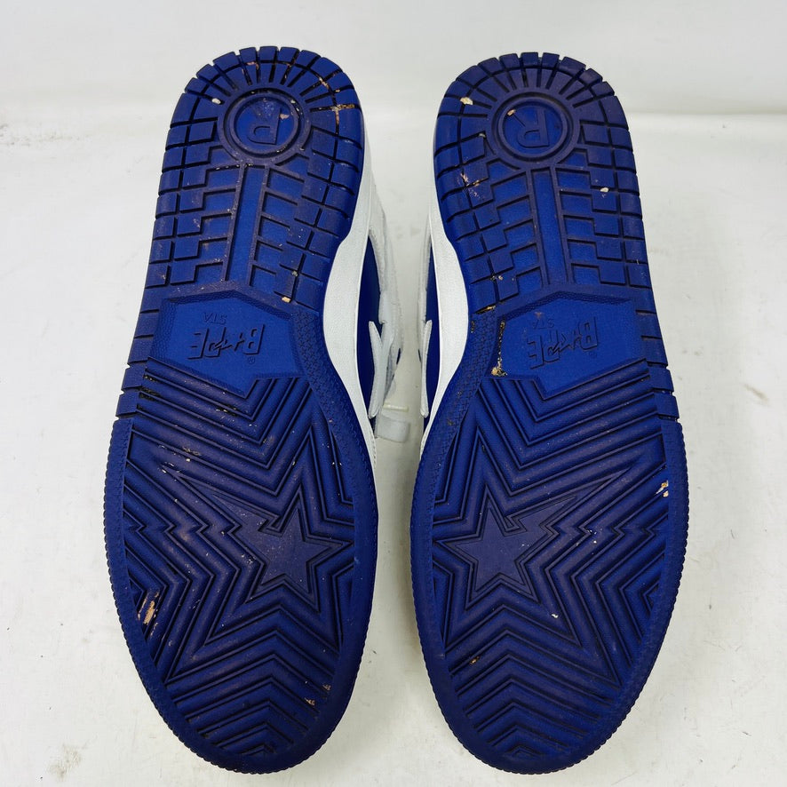 A Bathing Ape Sk8 Sta #1 Ostrich Pack White Purple