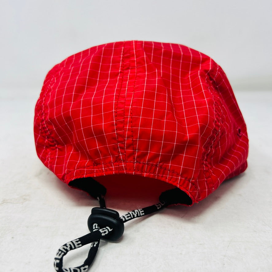 Supreme Contrast Ripstop Camp Cap Red