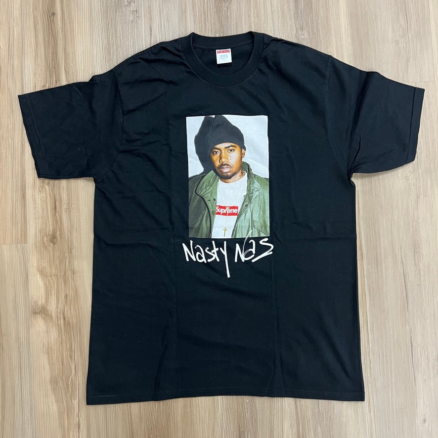 Supreme Nas Tee Black