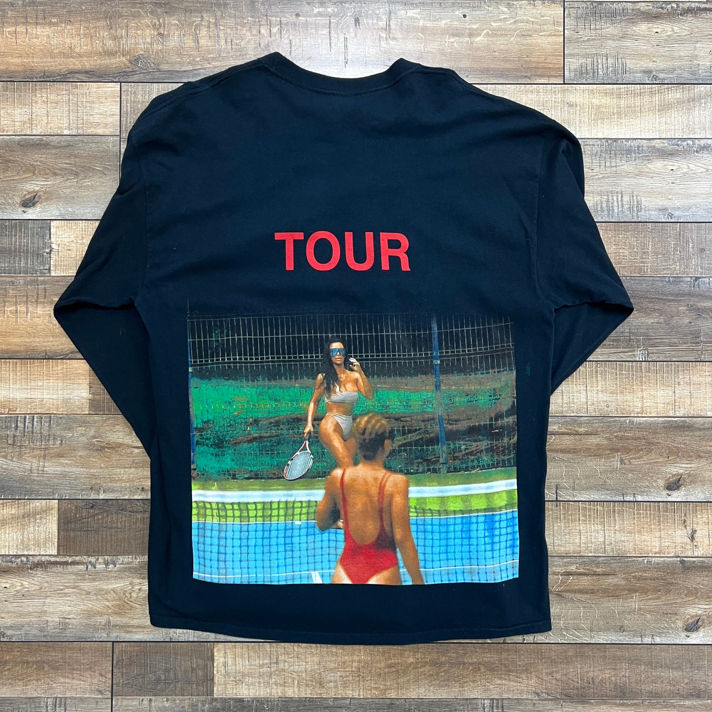 Kanye West Saint Pablo Kim Tennis Longsleeve T-Shirt