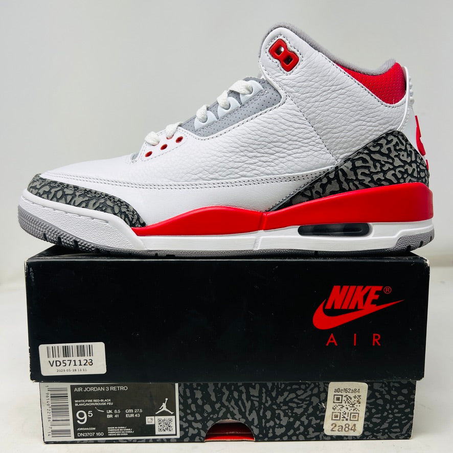 Jordan 3 Retro Fire Red (2022)