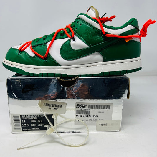 Nike Dunk Low Off-White Pine Green