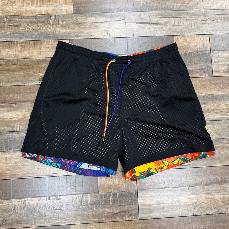 Nike What The Kobe Reversible Short Black/Bright Crimson