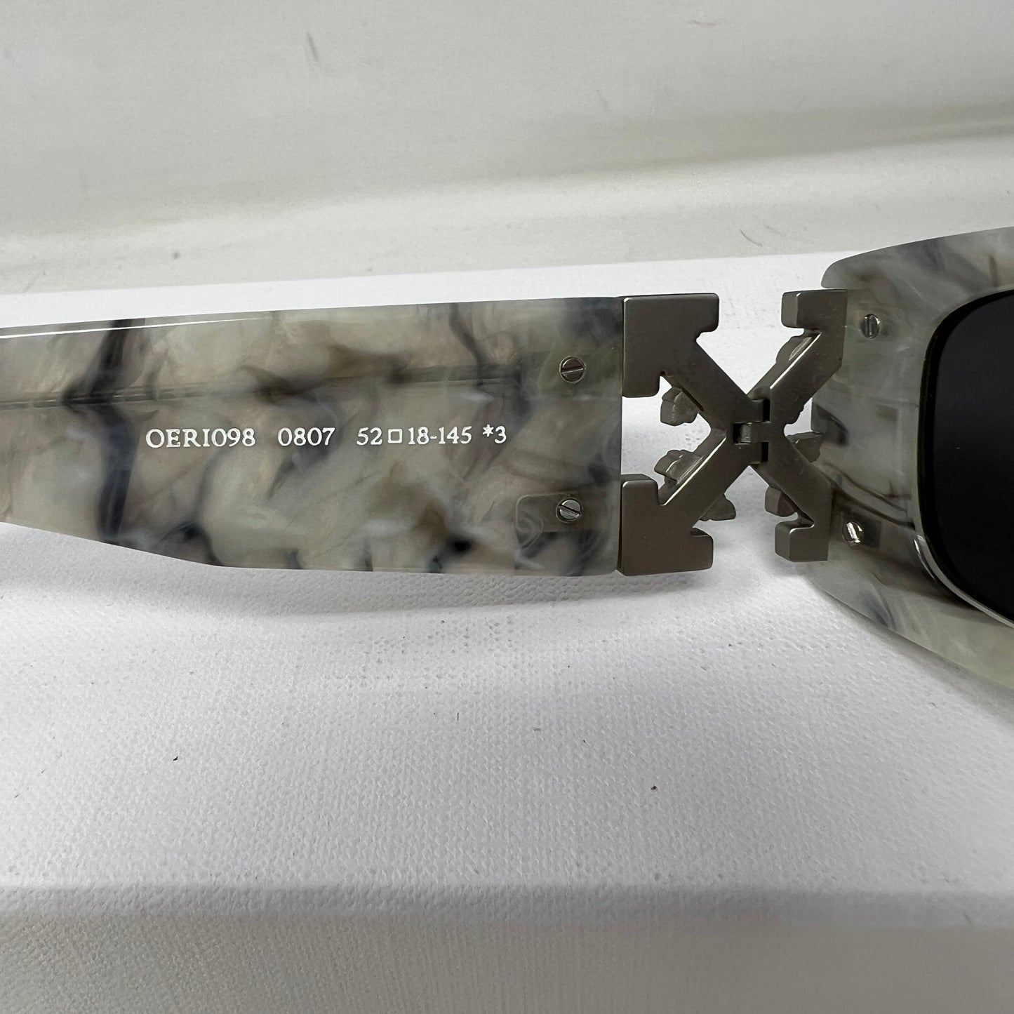 Off White Roma Rectangular Sunglasses