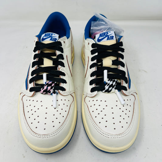 Jordan 1 Retro Low OG SP Fragment x Travis Scott Sail Military Blue