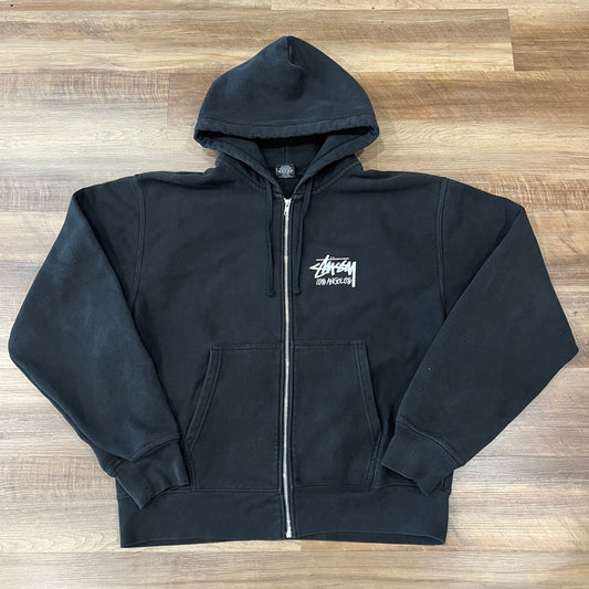 Stussy Stock Los Angeles Exclusive Hoodie Black