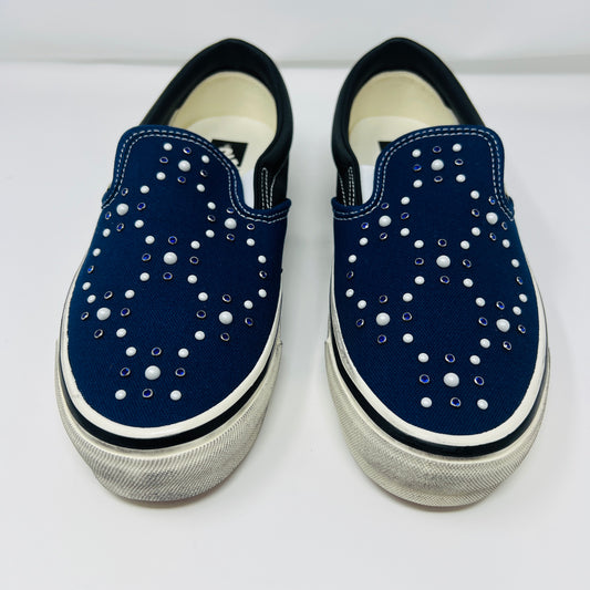 Vans LX Classic Slip-On 98 Pearlized Pack Indigo