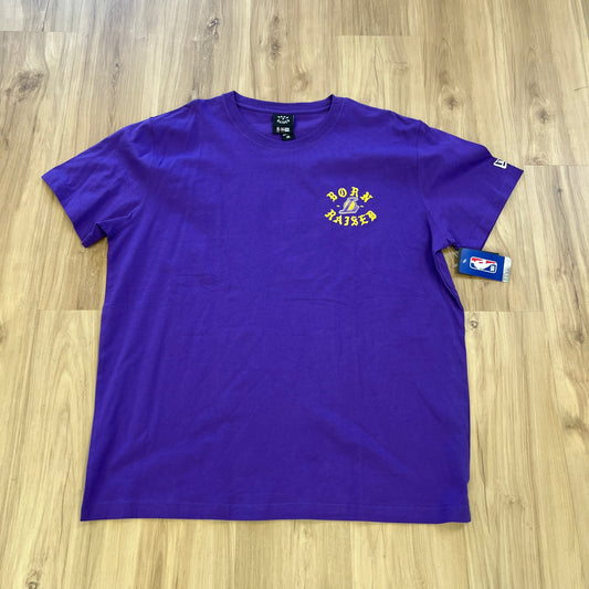 Born x Raised x New Era Los Angeles Lakers t-shirt