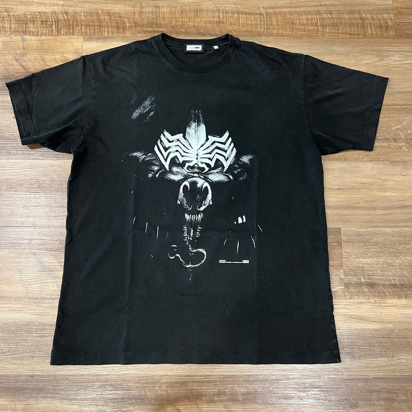 Kith Marvel Spider-Man Venom Vintage Tee Black