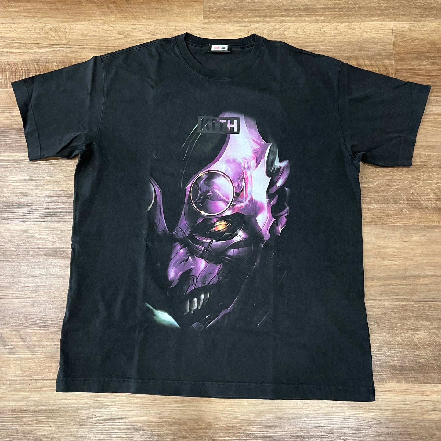 Kith x Marvel Goblin Knight Vintage Tee Black