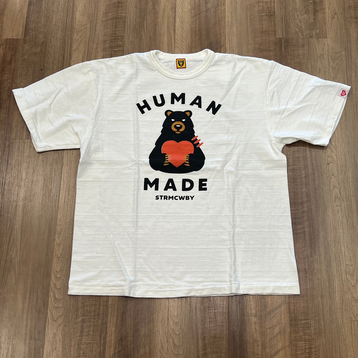 Human Made Bear Tee White