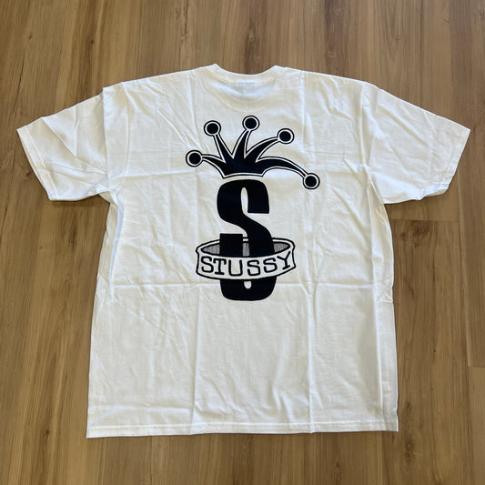 Stussy Crown Band Tee White