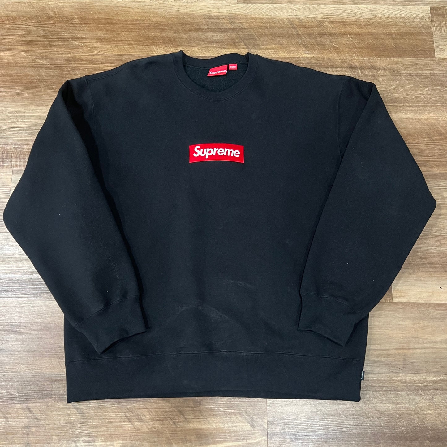 Supreme Box Logo Crewneck (FW22) Black