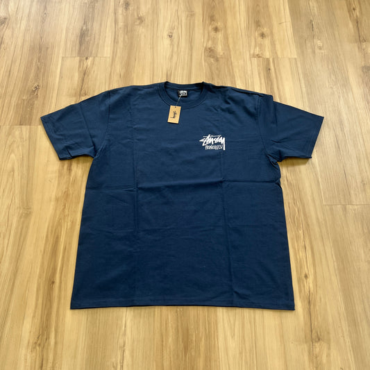 Stussy Honolulu Chapter Tee Navy