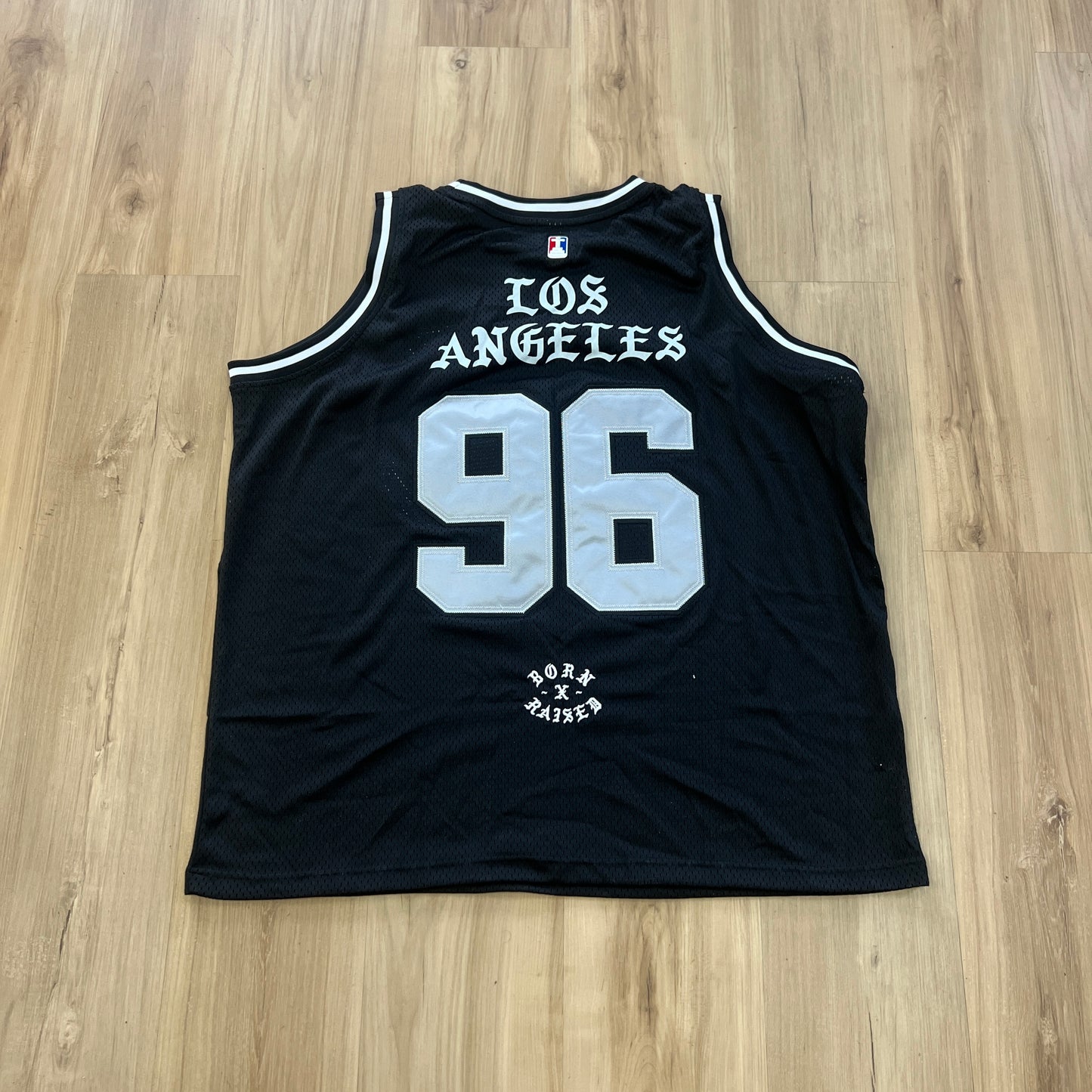 Born x Raised Los Angeles Basketball Jersey Black
