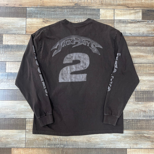 Cactus Jack Tapes Records Jackboys 2 Hip Hop LS Tee