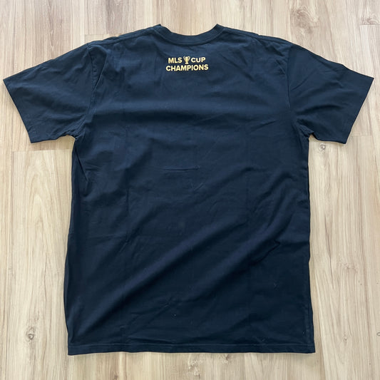 Born x Raised LAFC 2022 MLS Cup Champions Chrome Tee Black