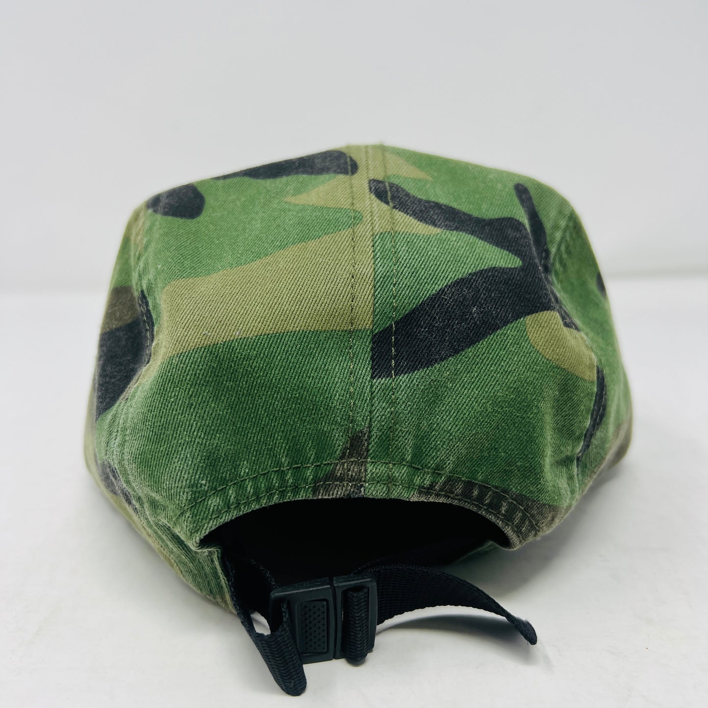 Supreme Front Panel Zip Camp Cap Woodland