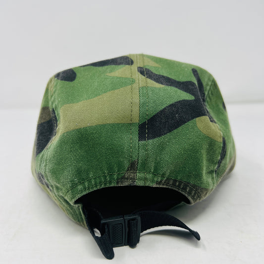 Supreme Front Panel Zip Camp Cap Woodland