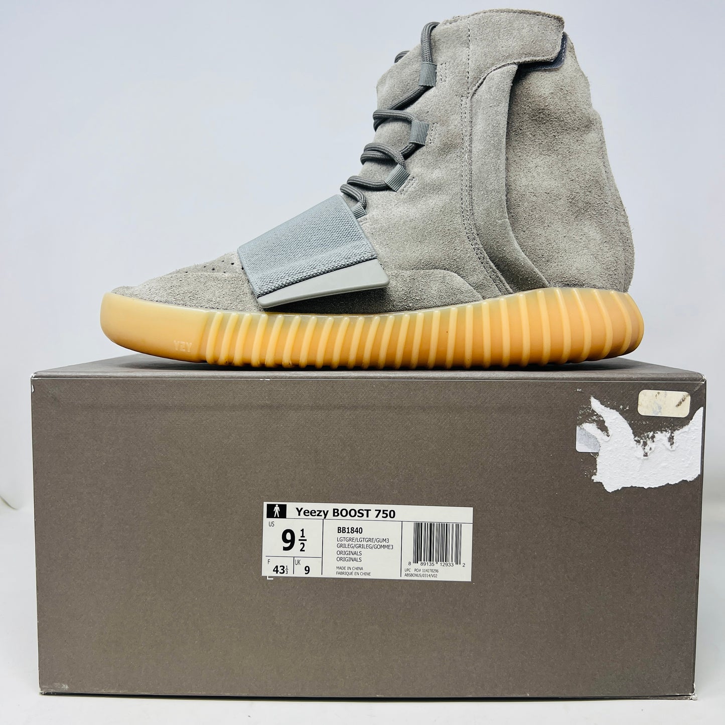 adidas Yeezy Boost 750 Light Grey Glow In the Dark