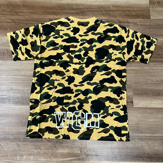 BAPE 1st Camo Shark Tee Yellow