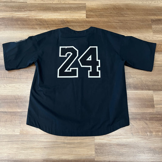 Nike Kobe Bryant Baseball Jersey Black