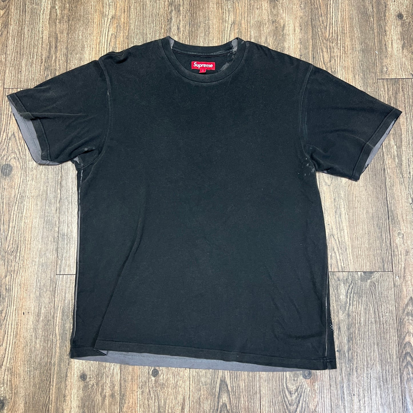 Supreme Discharge S/S Top Black