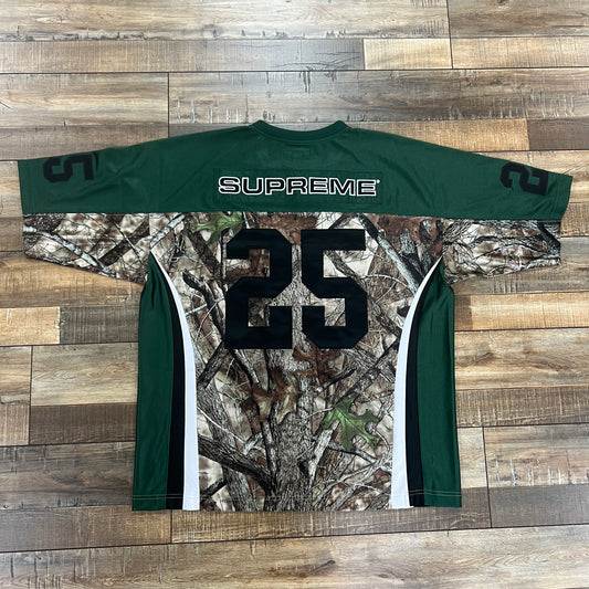 Supreme Breast Cancer Awareness Football Jersey Green