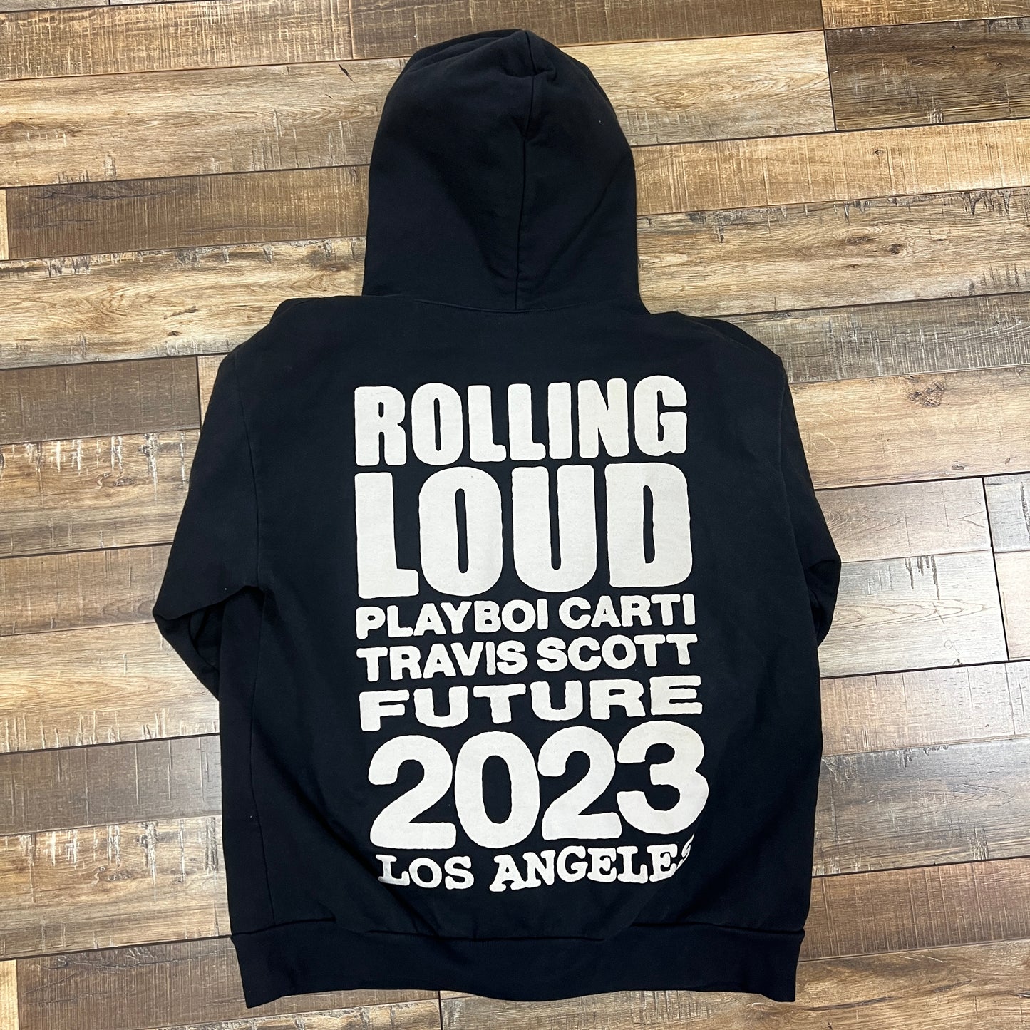 RL Jumbo Hooded Sweatshirt Cali '23 Black