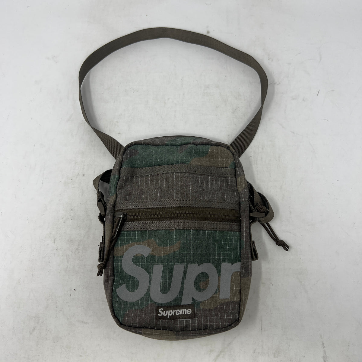Supreme Shoulder Bag Green Camo