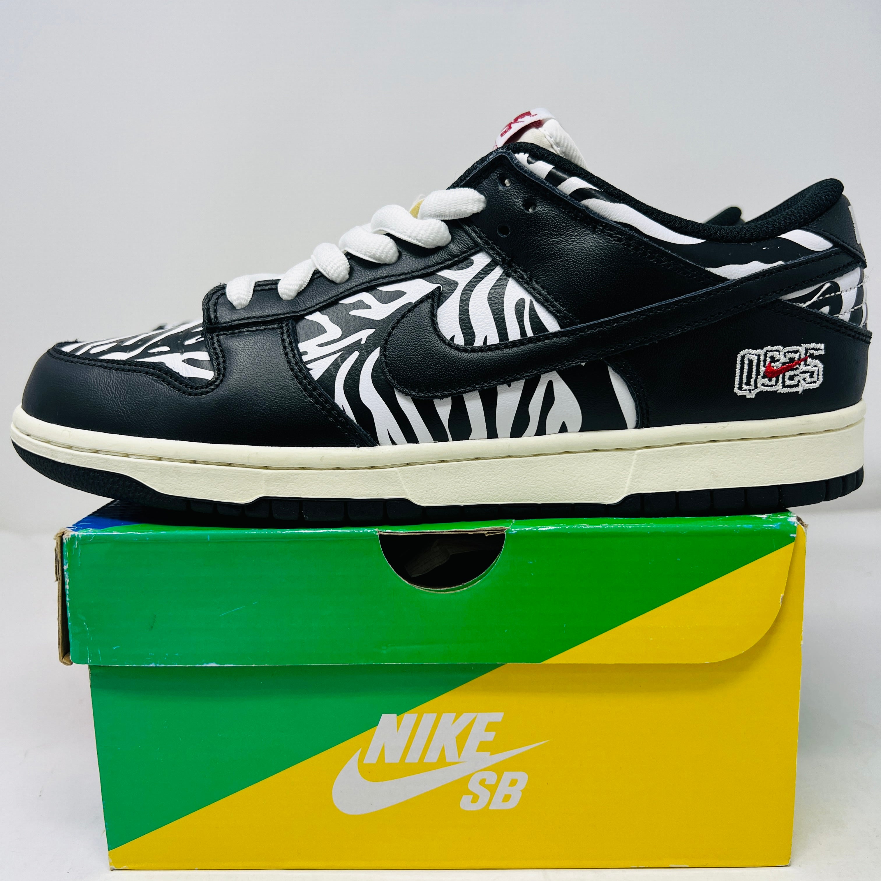 Quartersnacks × Nike SB Dunk Zebra Nike SB Dunk Low OG QS Quartersnacks Zebra – Holy Ground