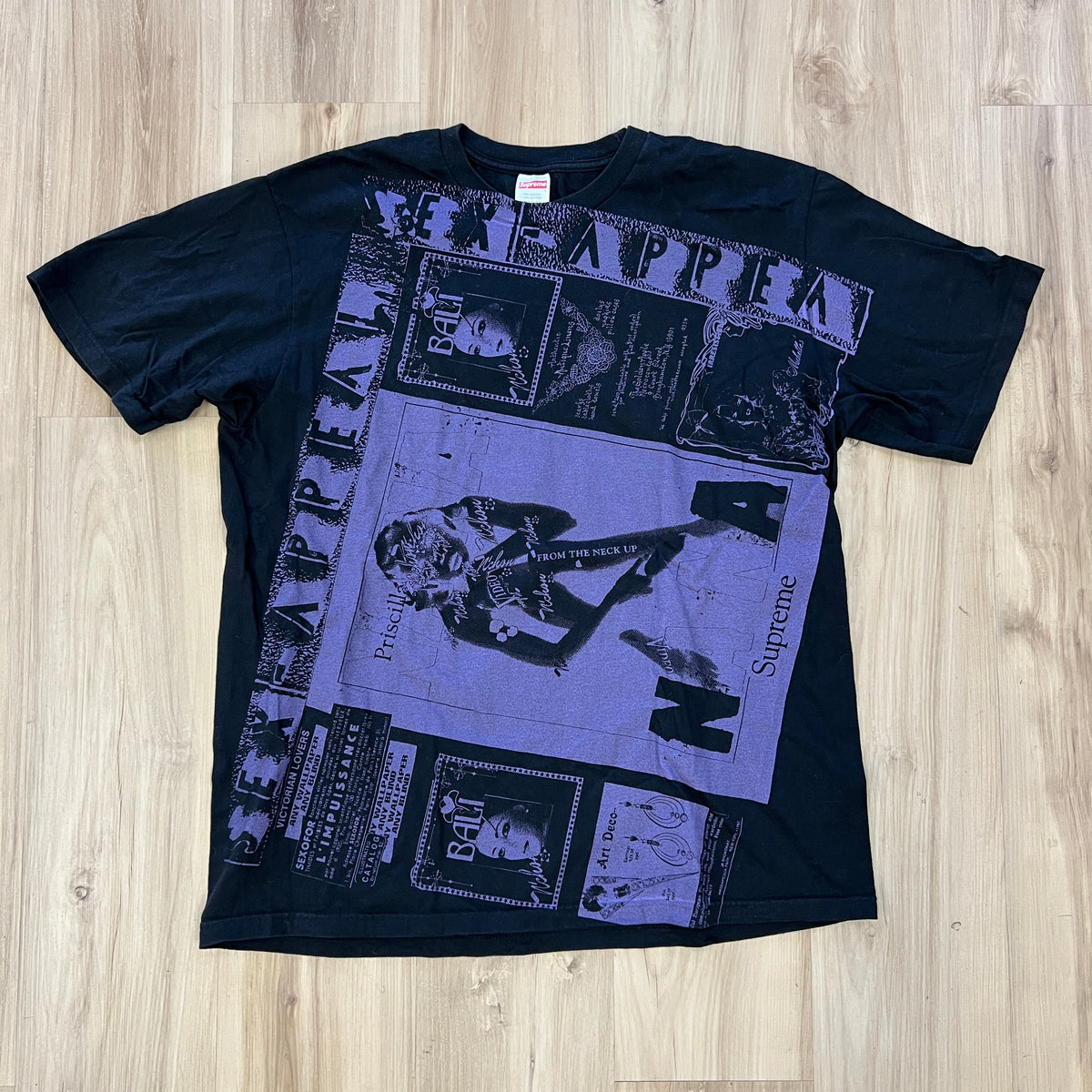 Supreme Collage Tee Black