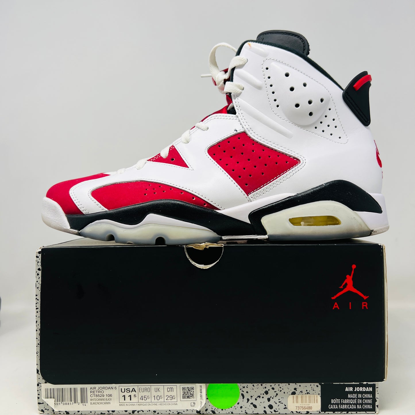 Jordan 6 Retro Carmine (2021)