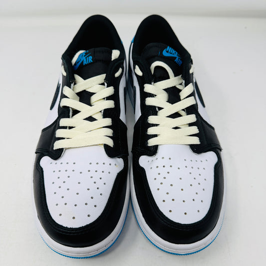 Jordan 1 Retro Low OG Black Dark Powder Blue