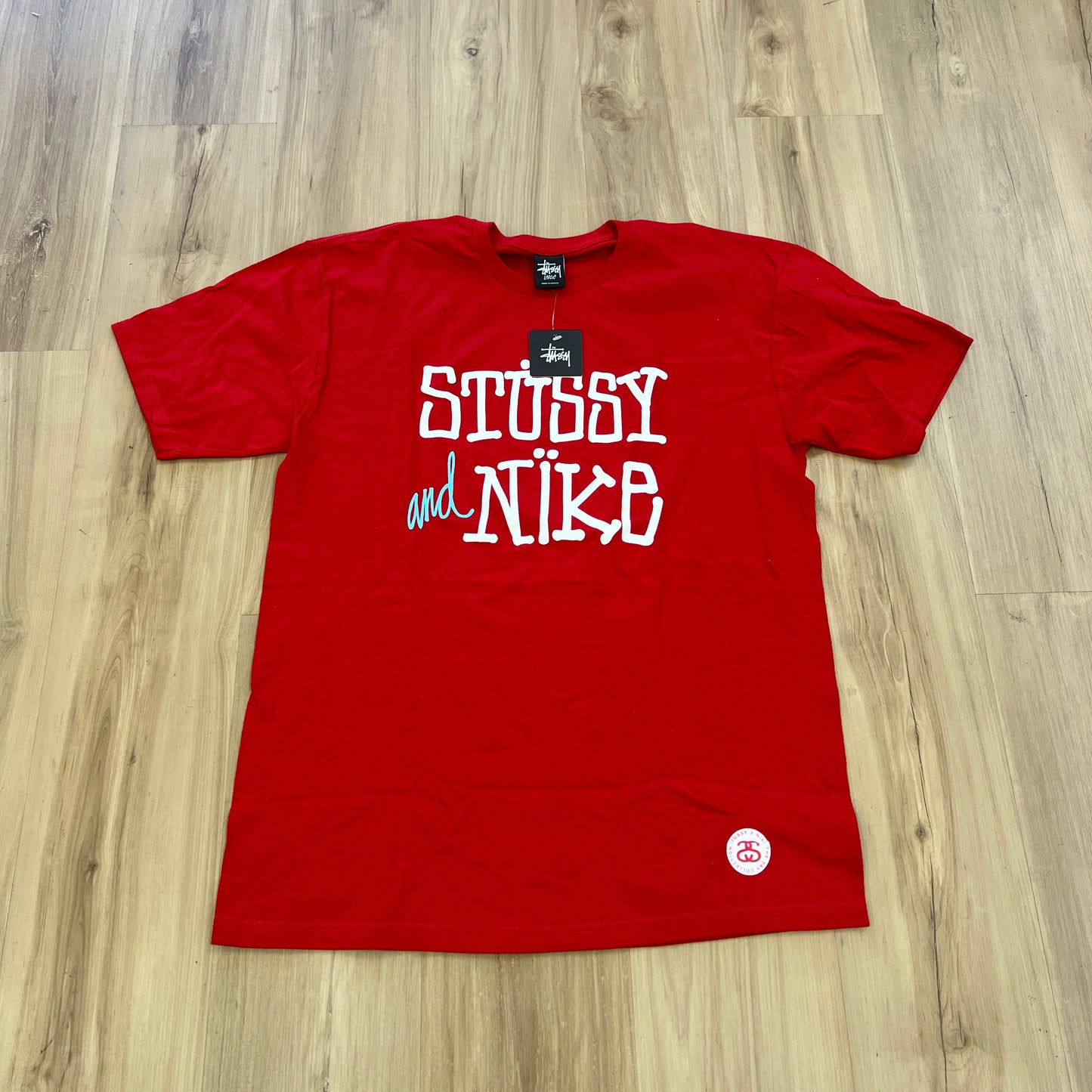 Nike x Stüssy t-shirt Red