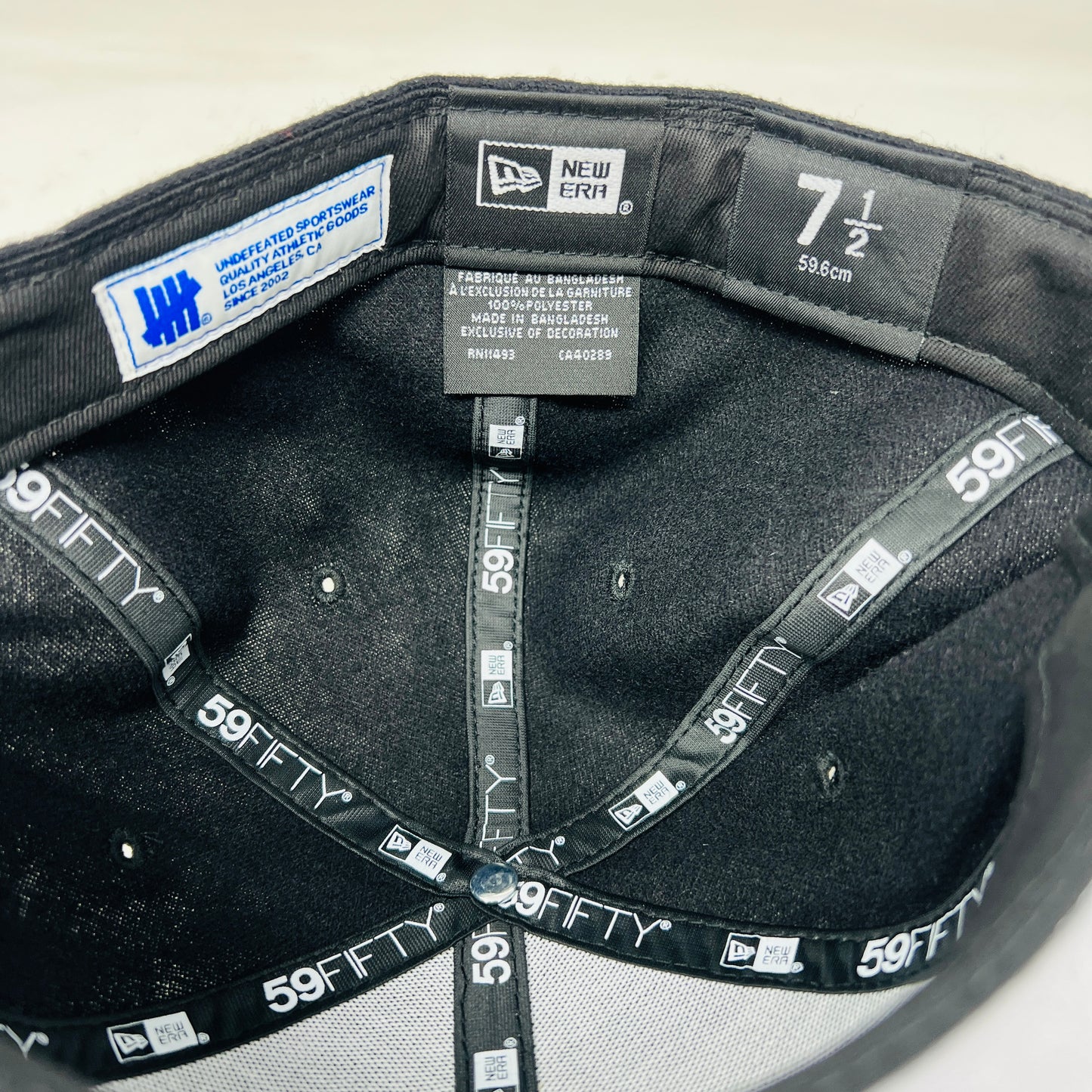 New Era x Undefeated 5 Strike 59Fifty Wool Fitted Cap